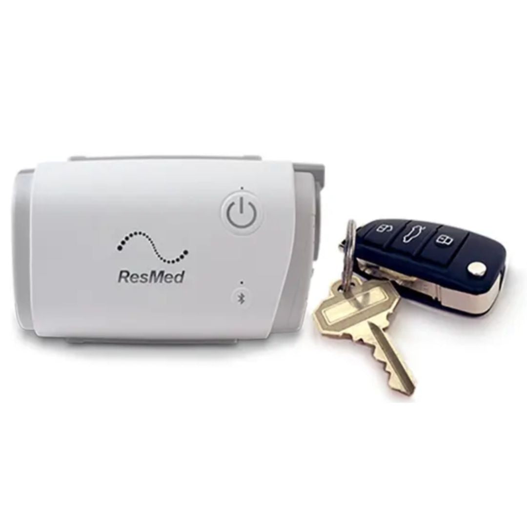 The AirMini Auto Travel CPAP delivers convenience and comfort to its users in a small, lightweight, and travel-friendly package. The AirMini Auto Travel CPAP machine is built with frequent travelers in mind, weighing only 10.6 ounces and easily fitting in a travel bag or suitcase. The functionalities and features of the ResMed AirSense 10 Auto CPAP machine are relatively the same as ResMed AirMini. Additionally, the users can carry it on long distance flights, camping trips, cruises, and road trips.
