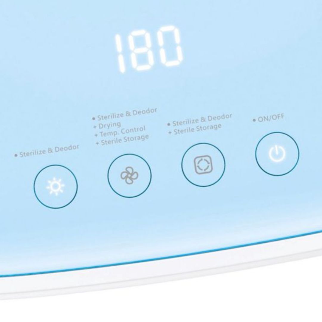 Liviliti Paptizer - Smart and Versatile UVC Sanitizer, showcasing its advanced UVC technology and multi-use design for sanitizing CPAP equipment and everyday items. Features include chemical and ozone-free sanitization, three smart modes, and a spacious chamber.