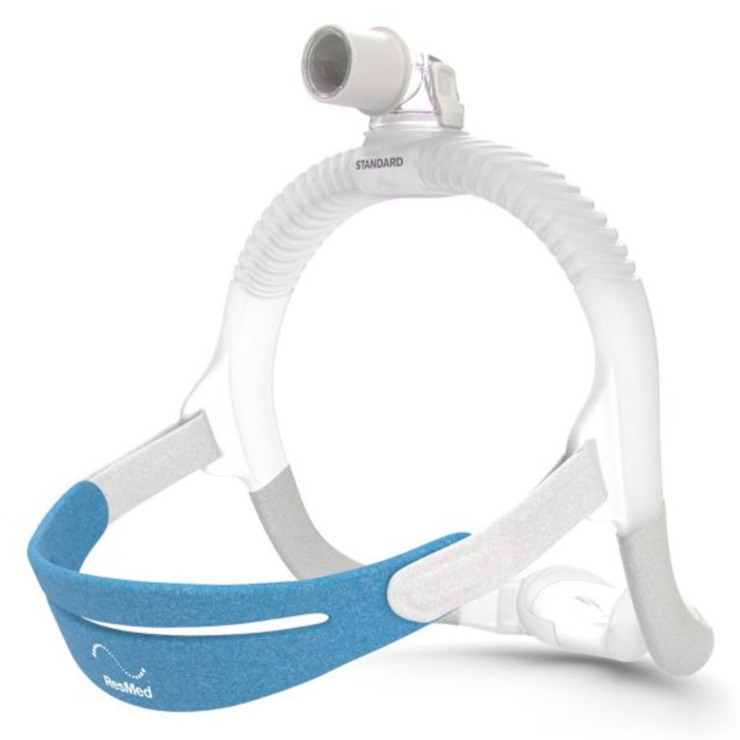 ResMed's innovative AirFit N30i Nasal CPAP Mask features a top-of-the-head tube design, a soft hollow tubed frame, and a minimal contact cradle cushion with enhanced QuietAir vent so you can sleep comfortably and quietly in any position -- including your side or stomach. This Starter Kit includes the complete N30i mask with headgear and multiple cushions so you can find your best fit right out of the box.