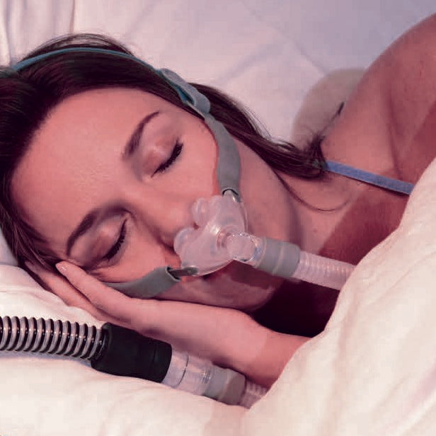The Rio II Nasal Pillows CPAP Mask was designed with a unique rotating ball in socket swivel to allow for freedom of movement throughout the night making it the ideal Nasal Pillows Mask for active sleepers.