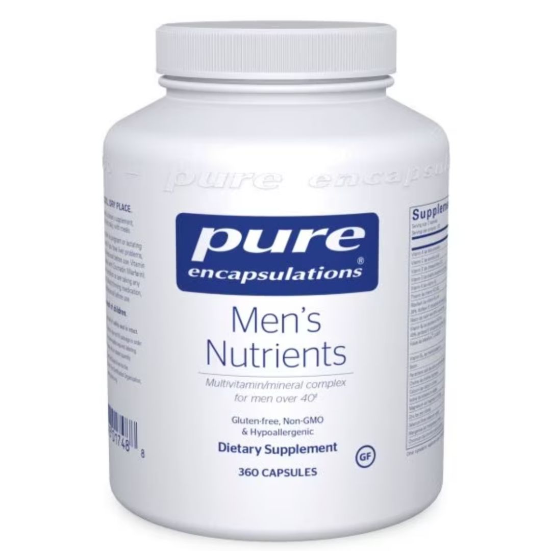 Vegan Multivitamin/mineral complex for men over 40.
