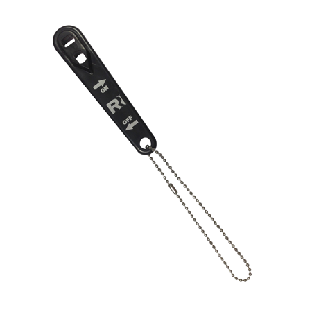 Plastic Oxygen Cylinder Wrench with Chain – CGA 870