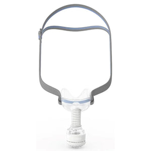 The AirFit™ N30 nasal cradle mask pack includes ResMed's lightest mask yet and features a soft, under-the-nose curved nasal cradle cushion.