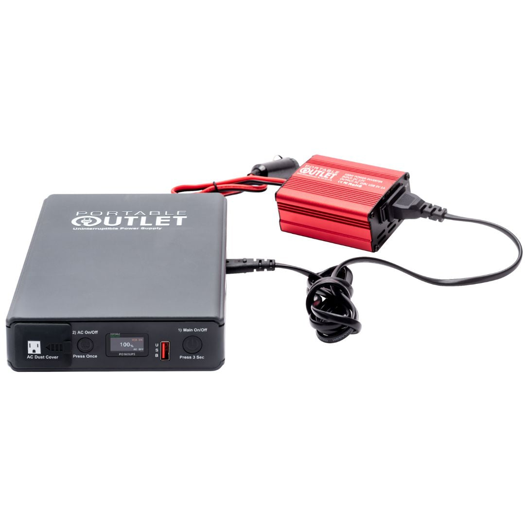 CPAP and BiPAP battery backup. This portable battery backup is compatible with ResMed Airsense 11, AirMini, and all other CPAPs. This car charger will help the battery stay charged.