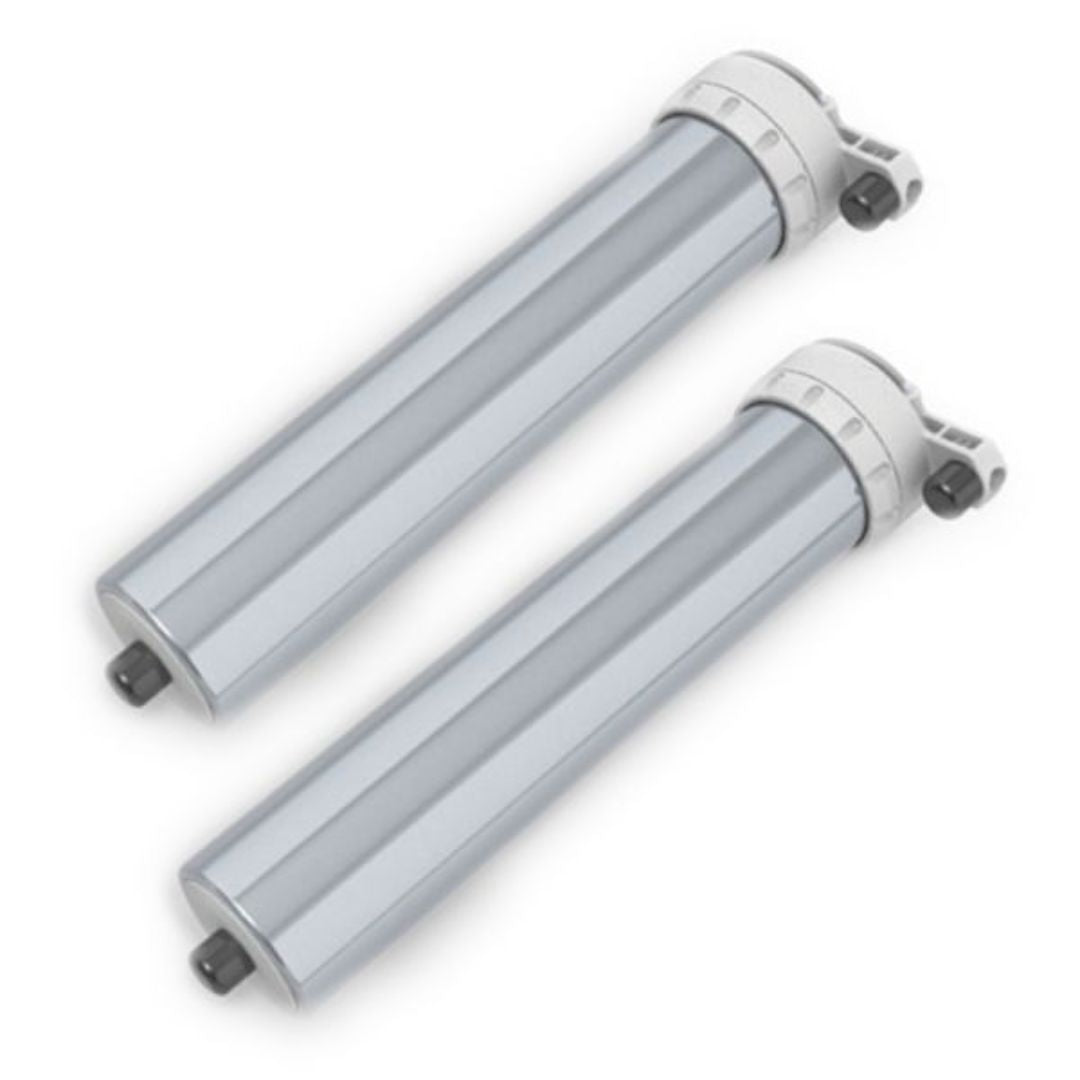 This replacement Column Pair is designed for use with all Inogen at Home Stationary Oxygen Concentrators. These removable metal columns house the sieve beds that the Inogen at Home uses to convert regular air into high-concentration oxygen. Column Pairs should be replaced as needed, typically every 18-24 months.