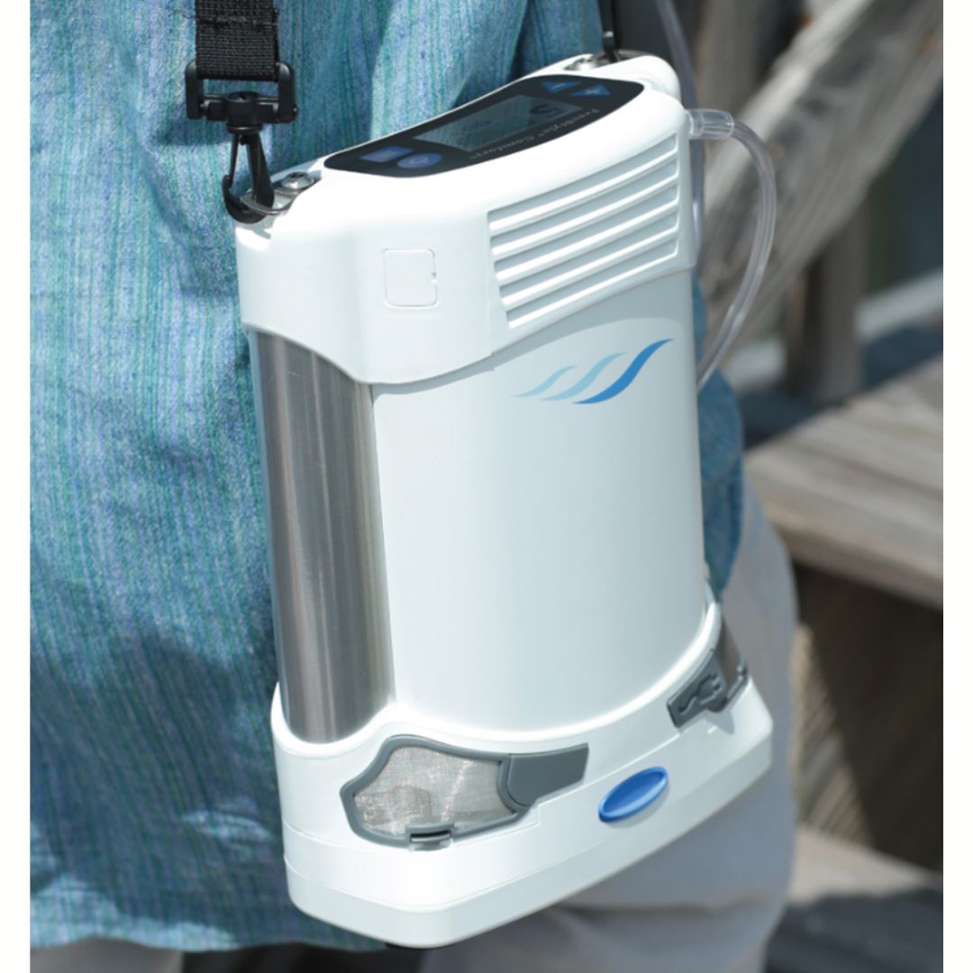 FreeStyle Comfort Portable Oxygen Concentrator | Lightweight, FAA Approved | 8-16 Hour Battery