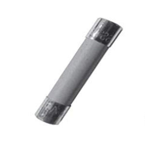 Close-up of a cable fuse designed for use with the Inogen BA-306 automobile power cable, ensuring safe operation and protection from electrical surges.