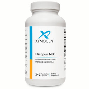 Xymogen Ossopan MD dietary supplement bottle on a white background