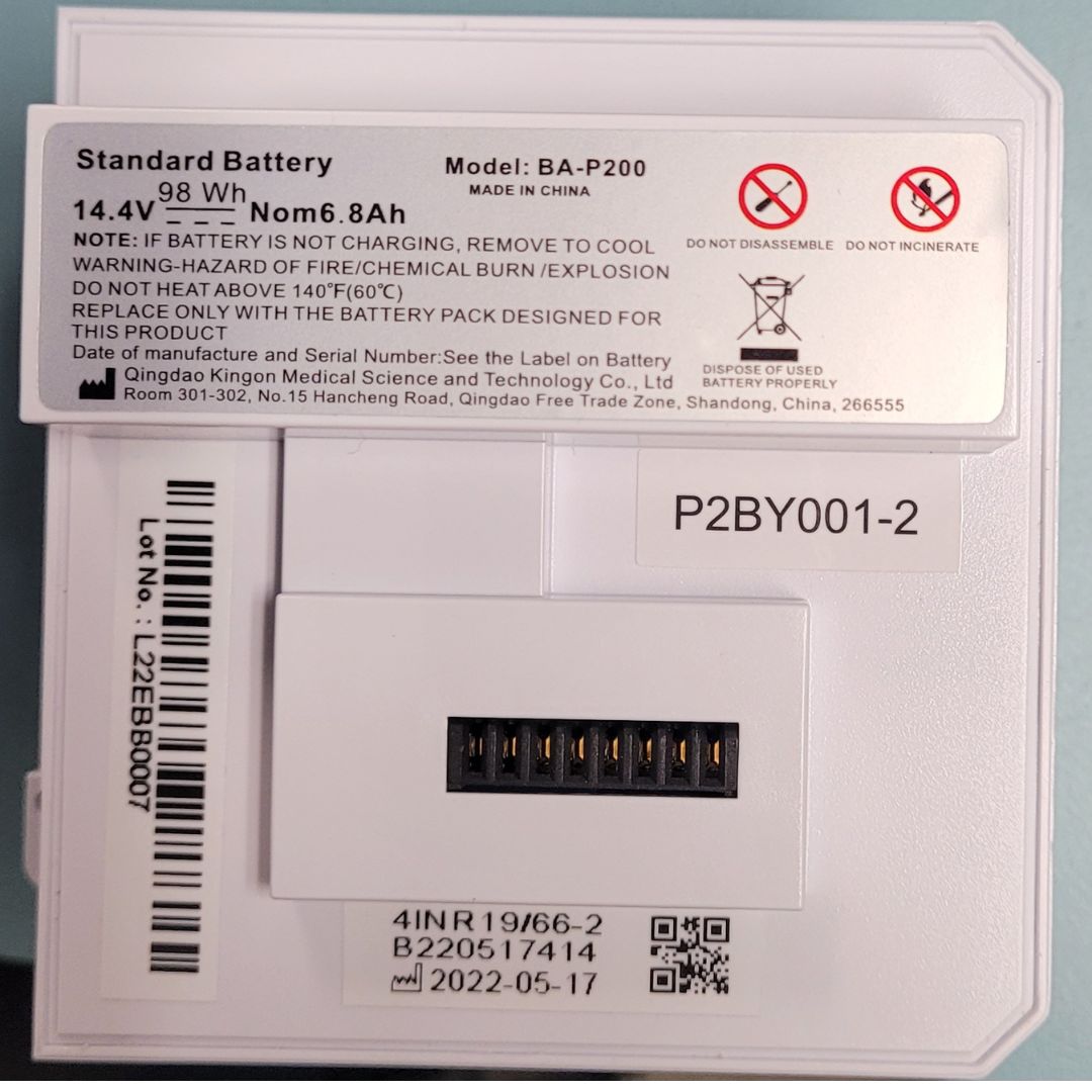 Rhythm Healthcare P2 Portable Oxygen Concentrator Battery - Oxygen ...