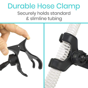 Vive CPAP hose holder 41 inch adjustable height