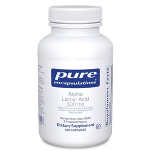 Water and lipid soluble antioxidant; supports glucose metabolism and nerve health. Alpha lipoic acid is both water and fat soluble which allows it to function in almost any part of the body as an antioxidant. A key component of the metabolic process, alpha lipoic acid produces energy in muscles and directs calories into energy production. In addition, it helps maintain healthy glucose metabolism, supports the nervous system and provides nutritional support for healthy liver function.